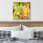 Abstract437 Canvas Afdruk (Insitu (Slaapkamer))