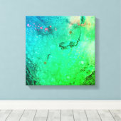 Abstract45 Canvas Afdruk (Insitu (Houten vloer))