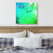 Abstract45 Canvas Afdruk (Insitu (Slaapkamer))