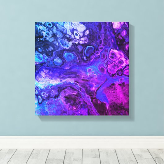 Abstract48 Canvas Afdruk (Insitu (Houten vloer))