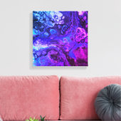 Abstract48 Canvas Afdruk (Insitu (Woonkamer))