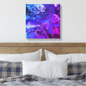 Abstract48 Canvas Afdruk (Insitu (Slaapkamer))