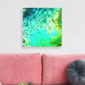 Abstract495 Canvas Afdruk (Insitu (Woonkamer))