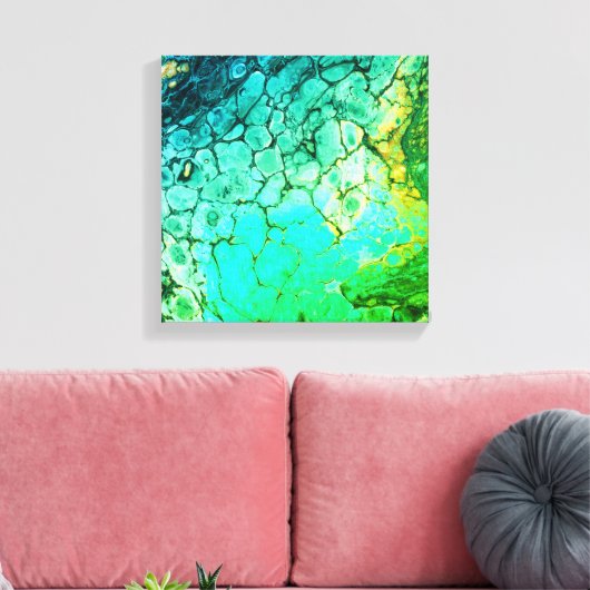 Abstract495 Canvas Afdruk (Insitu (Woonkamer))