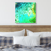 Abstract495 Canvas Afdruk (Insitu (Slaapkamer))