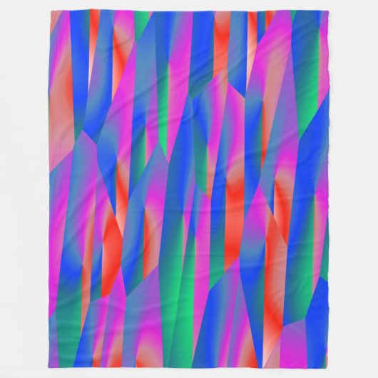 Abstract 011116(1) fleece deken (Voorkant)