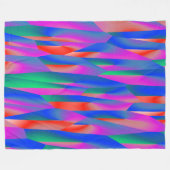 Abstract 011116(1) fleece deken (Voorkant (Horizontaal))