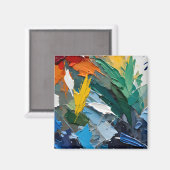 Abstract 01 magneet (Voorkant / Achterkant)