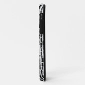 Abstract 020712 - Zwart Case-Mate iPhone Case (Achterkant/links)