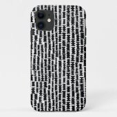 Abstract 020712 - zwart Case-Mate iPhone case (Achterkant)