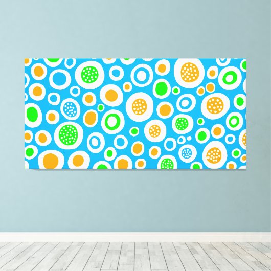 Abstract 030413 canvas afdruk (Insitu (Houten vloer))