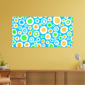 Abstract 030413 canvas afdruk (Insitu (Woonkamer))