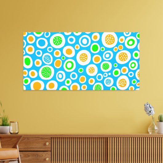 Abstract 030413 canvas afdruk (Insitu (Woonkamer))