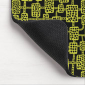 Abstract 041113 - Banaan op zwart Muismat (Hoek)