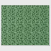 Abstract 041113 - Faded groen op donker bos groen Cadeaupapier (Vlak)