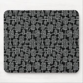 Abstract 041113 - Snelle zilver Muismat (Voorkant)