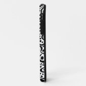 Abstract 041211 - Zwart-wit Case-Mate iPhone Case (Achterkant/links)