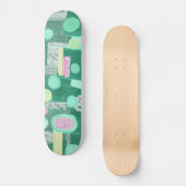Abstract 050112b persoonlijk skateboard (Voorkant)