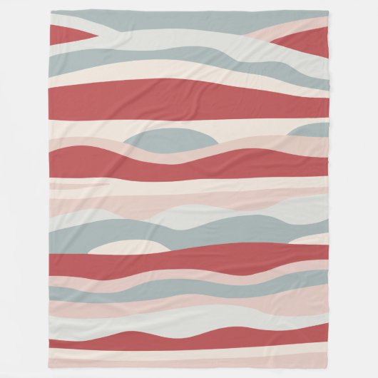 Abstract 050723 fleece deken (Voorkant)
