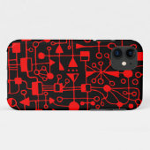 Abstract 090112 v14 Case-Mate iPhone case (Achterkant (horizontaal))
