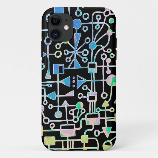 Abstract 090112 v2 Case-Mate iPhone case (Achterkant)