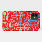 Abstract 090112 v3 Case-Mate iPhone case (Achterkant (horizontaal))