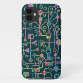 Abstract 090112 v5 Case-Mate iPhone case (Achterkant)