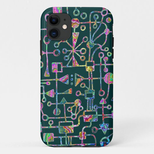 Abstract 090112 v5 Case-Mate iPhone case (Achterkant)