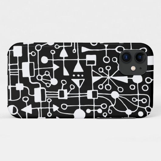 Abstract 090112 v7 Case-Mate iPhone case (Achterkant (horizontaal))
