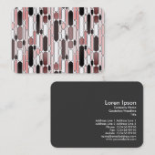 Abstract 100624 - (Sangria) Visitekaartje (Voorkant / Achterkant)