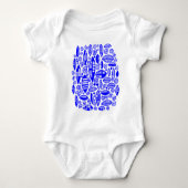 Abstract 100813 - Blauw Romper (Voorkant)