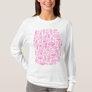 Abstract 100813 - Roze T-shirt