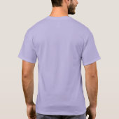 Abstract 100813 - Zwart T-shirt (Achterkant)