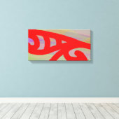 Abstract 10 canvas afdruk (Insitu (Houten vloer))