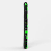 Abstract 111211 - Groen op zwart Case-Mate iPhone Case (Achterkant/rechts)