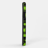 Abstract 111211 - Martian Green over zwart Case-Mate iPhone Case (Achterkant/rechts)