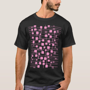 Abstract 111211 - Roze T-shirt