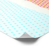 Abstract 1117 - Colorful Pop Art Poster (Hoek)