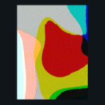 Abstract 1117 - Colorful Pop Art Poster<br><div class="desc">Abstract 1117 - Colorful Pop Art</div>