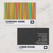 Abstract 120716(010) visitekaartje (Voorkant / Achterkant)