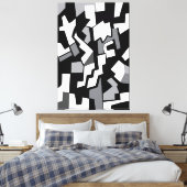 Abstract 120720 canvas afdruk (Insitu (Slaapkamer))