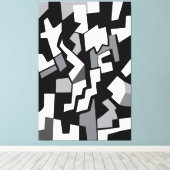 Abstract 120720 canvas afdruk (Insitu (Houten vloer))