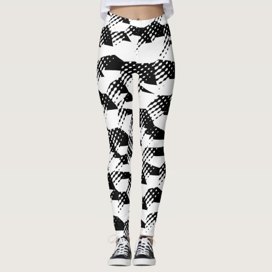 Abstract 121116(02) leggings (Voorkant)