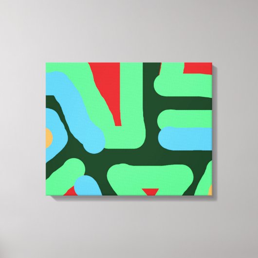 Abstract 12 canvas afdruk (Voorkant)