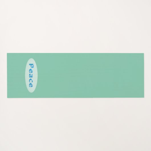 Abstract 12 segmenten rond geometrisch yogamat (Achterkant (horizontaal))