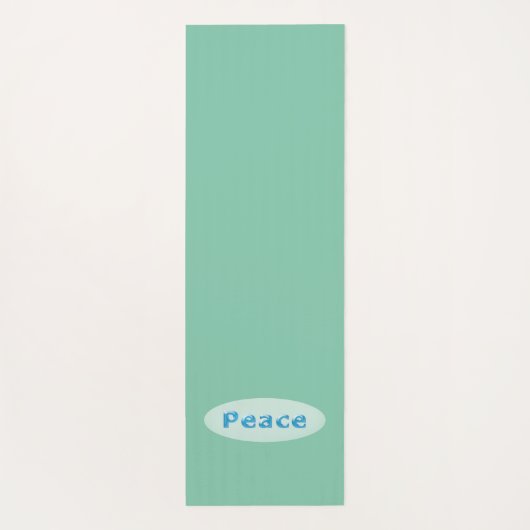 Abstract 12 segmenten rond geometrisch yogamat (Achterkant)