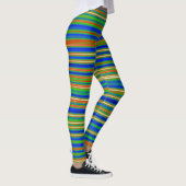 Abstract 130716(03) - horizontale streep leggings (Rechts)