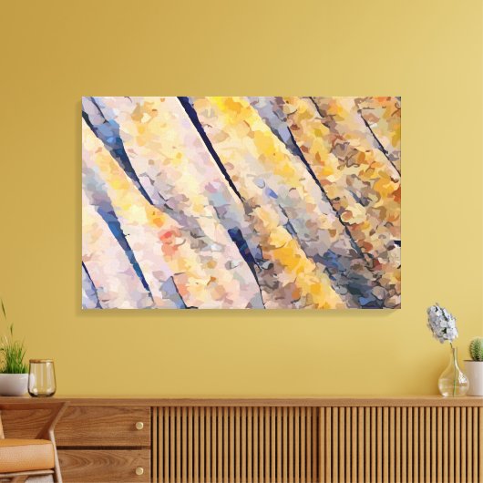 Abstract 14021 canvas afdruk (Insitu (Woonkamer))