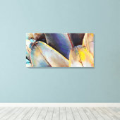 Abstract 14022 canvas afdruk (Insitu (Houten vloer))