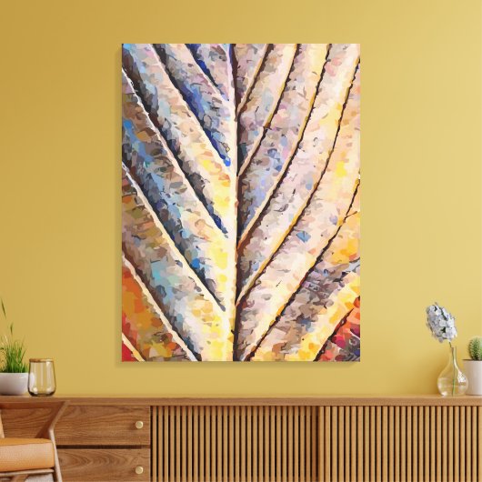 Abstract 14023 canvas afdruk (Insitu (Woonkamer))